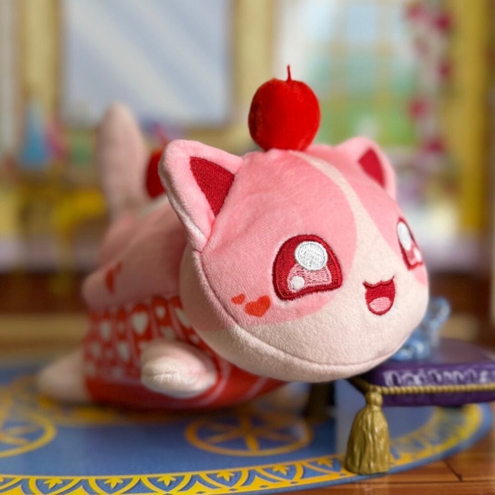 Aphmau MeeMeow | Cherry Cupcake Cat Plush